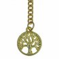 GOLD Albert Chain Pocket Watch Curb Link Chain T Bar Swivel Clip Cross Fob AC103