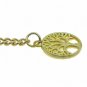GOLD Albert Chain Pocket Watch Curb Link Chain T Bar Swivel Clip Cross Fob AC103