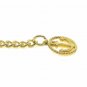 GOLD Albert Chain Pocket Watch Curb Link Chain T Bar + Swivel Clip Anchor Fob 66