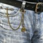 Albert Chain Pocket Watch Chain Brass Color 2 Ways Vests & Jeans Fob T Bar ACT08