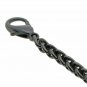 Albert Chain Pocket Watch Spiga Wheat Chain Gunmetal Black color Fob T Bar AC111