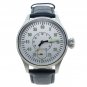 44mm STEEL Men Watch 6497 SEA-GULL ST3620 Swan-Neck Movement Sapphire Glass W406