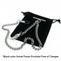 Albert Chain Pocket Watch Curb Link Chain Antique Silver Plating Fob T Bar AC64