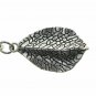 Albert Chain Silver Color Pocket Watch Curb Link Chain Leaf Design Fob T Bar 116