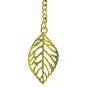 Albert Chain Gold Color Pocket Watch Curb Link Chain Leaf Design Fob T Bar AC120