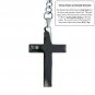 Albert Chain Stainless Steel Pocket Watch Curb Link Chain Cross Fob T-Bar ACS07