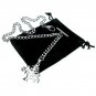 Albert Chain Stainless Steel Pocket Watch Curb Link Chain Life-Tree Fob T-Bar
