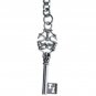 Albert Chain Pocket Watch Silver Color Curb Link Chain Antique Key Fob T Bar 136