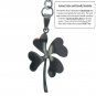 Albert Chain Stainless Steel Pocket Watch Curb Link Chain Four-Leaf Fob T-Bar