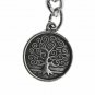 Albert Chain Pocket Watch Silver Curb Link Chain Life-Tree Medal Fob T Bar AC140