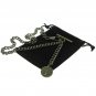 Albert Chain Pocket Watch Curb Chain Antique Brass Color Life Tree Fob T Bar 141