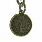 Albert Chain Pocket Watch Curb Chain Antique Brass Color Life Tree Fob T Bar 141