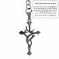 Albert Chain Stainless Steel Pocket Watch Curb Link Chain Cross Fob T-Bar ACS10