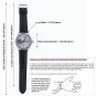 44mm STEEL Men Watch 6497 SEA-GULL ST3600 Swan-Neck Movement Sapphire Glass W459