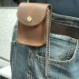 Pocket Watch Case Genuine Leather Pouch XL Size for 55 MM Pocket Watch LP04