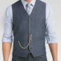 Albert Chain Pocket Watch Spiga Wheat Chain Gold color with Fob T Bar AC154