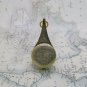 Gold Color Pendant Watch Pocket Watch for Women 2 Ways Necklace + Key Ring L50