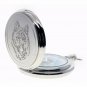 Pocket Watch Set Brass 53 MM Wolf Design with Fob Chain C83