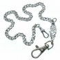 Pocket Watch Chain Silver Albert Chain Classic Fob Swivel Clasp Lobster Clip 178