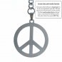 Albert Chain STEEL Pocket Watch Chain Men Fob Chain Steel Peace Sign Fob T-Bar