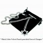 Albert Chain Silver Color Pocket Watch Fob Chain for Men T Bar Star Fob AC105
