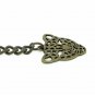 Albert Chain Pocket Watch Chain Bronze Fob Chain 2 Ways Vests & Jeans Fob T Bar
