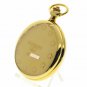EURO Coin Pocket Watch Set Big 53 MM Men Gift Set Leather Pouch and Chain C38