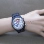 Multifunction Chrono Watch Japan VD57 SII Japan Movement Date Stones Bezel