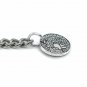 Albert Chain Pocket Watch Chain Bronze Fob Chain Mini French Coin Design Fob A47