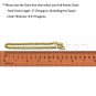 Gold Color Pocket Watch Chain Albert Chain with Lobster Claw Clasps FC56