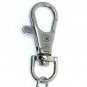 Pocket Watch Chain Albert Chain Silver Color OWL Design Fob Swivel Clasp ACF174