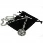 Albert Chain Pocket Watch Chain Silver Color Fob Chain Eagle Medal Fob T Bar 139