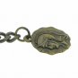 Albert Chain Pocket Watch Chain Bronze Fob Chain Warrior Medal Fob T Bar AC92