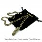 Albert Chain Pocket Watch Chain Bronze Fob Chain Feather Design Fob T Bar AC50