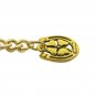 Albert Chain Gold Color Pocket Watch Chain Four Leaf Clover Fob Swivel Clasp 210