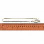 Pocket Watch Chain Hamilton Gold Color Snake Chain for Men with Belt Clip F29