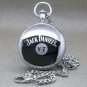 Stainless Steel Pocket Watch Jack Daniels 2009 Edition Big 51 mm with Chain C31