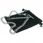 Stainless Steel Albert Chain Pocket Watch Chain for Men Lobster Clasp T-Bar 01