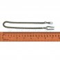 Bronze Pocket Watch Chain for Men Albert Chain Fob Chain with Belt Clip FC15