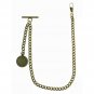 Albert Chain Bronze Pocket Watch Chain for Men Mini Pocket Watch Design Fob AC26