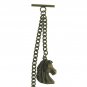 Albert Chain Bronze Color Pocket Watch Chain for Men with Horse Fob T Bar AC142