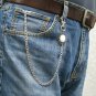 Pocket Watch Chain Silver Pocket Watch Chain Mother of Pearl Fob Swivel Clasp