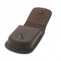 Pocket Watch Genuine Leather Pouch Pocket Watch Holder Dark Brown Color LP03