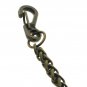 Pocket Watch Chain Albert Chain Bronze Spiga Wheat Chain Swivel Lobster Clasp 81
