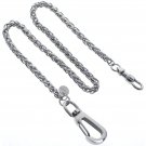 Stainless Steel Pocket Watch Chain Albert Chain Swivel Albert Clasp FCS70