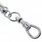 Stainless Steel Pocket Watch Chain Albert Chain Swivel Albert Clasp FCS70