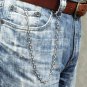 Stainless Steel Pocket Watch Chain Albert Chain Cable Chain Swivel Clasp FCS66