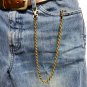Pocket Watch Chain Albert Chain Bronze Rope Chain with Swivel Lobster Clasp FC77