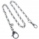 Stainless Steel Pocket Watch Chain Albert Chain Swivel Albert Clasp FCS75 Stainless Steel Pocket Watch Chain Albert Chain Swivel Albert Clasp FCS75