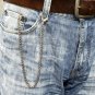 Stainless Steel Pocket Watch Chain Albert Chain Curb Link Chain Lobster Clasp 92
